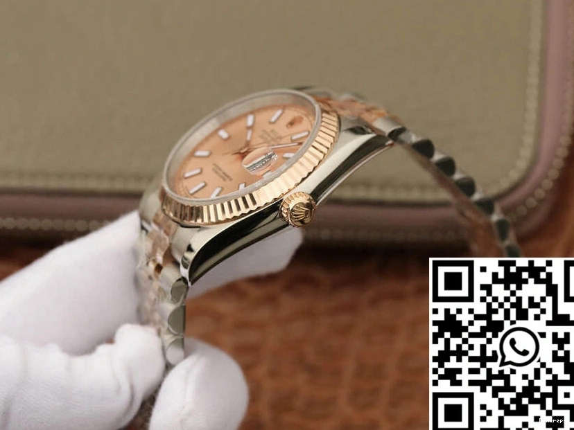 Pink Rose Rolex Dial Gold 116231 GM Factory 36MM Datejust 1217